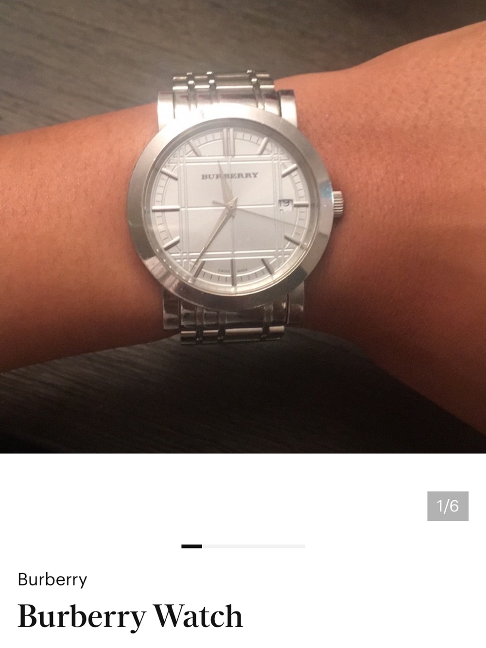 Burberry watch
